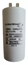 Condensador Permanente 45uf  450vac 50/60hz