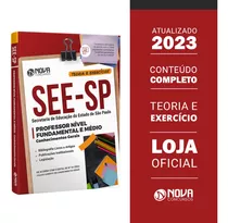 Apostila See-sp 2023 - Professor De Ensino Fundament E Médio
