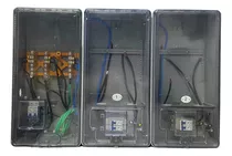 Caixa De Luz Eletropaulo Enel Para 2 Medidores Policarbonato