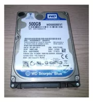 Hd Wd 500gb Notebooks