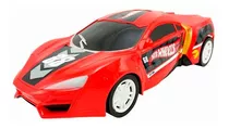 Autos Juguete Hotwheels Coleccion Auto Niños Rojo 42 Cm Color Rojo