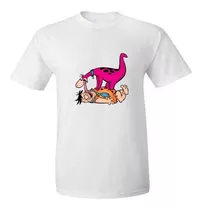 Remera Unisex Pedro Dino Dinosaurio Juntos Los Picapiedras