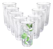 Vasos De Plástico Irrompibles De 473 Ml Para Bebidas Refresc