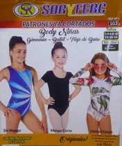 Patrón Molde Body Niñas (gimansia, Ballet, Traje De Baño)