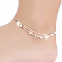 Tobillera Pulsera Plata Mujer Regalo Joyas