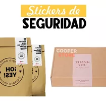 Stickers Precinto De Seguridad Vinil Troquelado