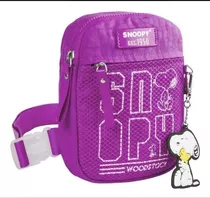 Bolsa Snoopy Transversal Feminina Shoulder Oficial Sp2380