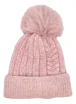 Gorro De Lana Bebe Beba Invierno Pompon Corderito Abrigado