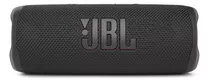 Parlante Portátil Jbl Flip 6 Con Bluetooth Waterproof  Negro