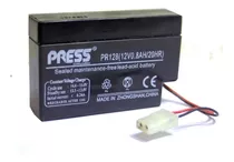 Bateria De Gel 12v 0.8ah Luz De Emergencia  Alarma Press 