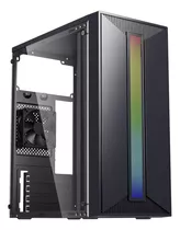 Gabinete Gamer Rgb Bg 042 Bluecase C/ 1 Fan Mini Tower Blaze Cor Preto