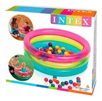 Piscina De Bolinhas Multi Colorido - Intex 48674