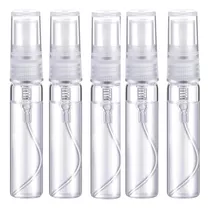 Vaporizador Vidrio Decant Muestra Perfume Frasco 5 Ml  Rosca