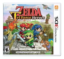Zelda Tri Force Heroes Nintendo 3ds Nuevos Caja Sellada