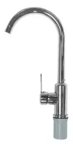 Lux Sany 1fd Llave Mezcladora De Monomando Inox Cromado 34cm