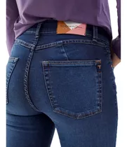 Jeans Taverniti Tiro/medio Elastizado C/ Llavero Mujer