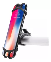 Soporte Porta Celular Bici Moto Manubrio Silicona Reforzado