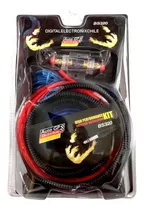 Kit De Cable Para Auto Amplificador Subwoofer 1500w Calidad