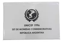 Set Monedas Conmemorativas Unicef 1996 S/ Monedas