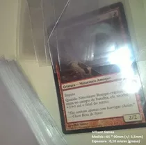 *** 1000 Protetores Sleeves Shields Magic The Gathering