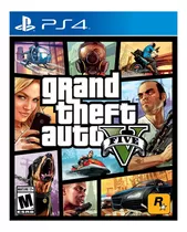 Grand Theft Auto V  Standard Edition Rockstar Games Ps4 Físico