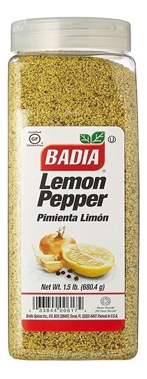 Condimento Badia Pimienta Limon - Unidad A $36600