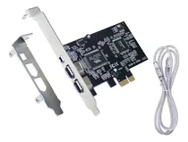 Placa Pci-e A 1394 Firewire, Pci-ex1 A Ieee 1394 Fire De 3