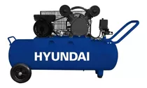 Compresor De Aire Hyundai 100 Litros 2hp Hyac100c Gtia 1 Año