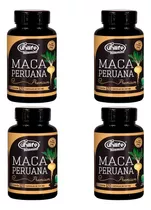 Kit X4 Maca Peruana Unilife Premium 120 Cápsulas 100% Pura