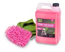 Pink Car Soap - Kit De Lavado - 3d