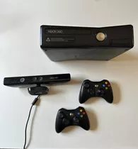 Microsoft Xbox 360 + Kinect E 4gb Standard Cor Preto