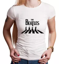 Remera Dama Diseño Banda Rock The Beatles Sublimada 