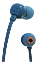 Audifonos Jbl Tune T110 In Ear Con Cable Plano Azul