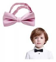 Moño Corbata Infantil Pajarita Para Niño Ajustable Smoking