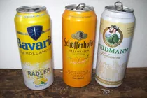 Latas Vacias Cerveza  Alemana Wiedmann Bavaria  Coleccinable