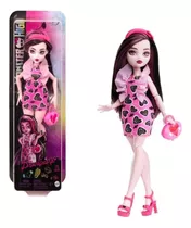 Muñeca Articulada De Monster High Draculaura 27cm         