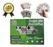 Baralho Duplo Sq 108 Cartas Prova D'água Plástico Full