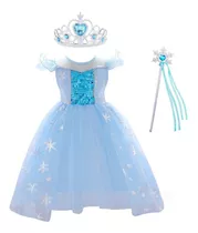 Frozen 2 Princess Elsa Vestidos Cosplay Disfraz Del Día Del Niño