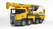 Scania R Series Liebherr Crane Truck - Bruder Personaje Foto