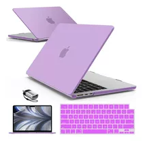 Funda Hard Case Para Macbook Air M2 13 Pulgadas Violeta