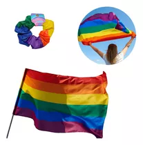 Bandera Lgbt Pride Orgullo Gay Arcoiris Grande