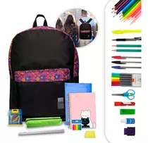 Kit Completo Material Escolar Ensino Fundamental Menina 