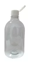 Frasco, Envase Botella Pet 500ml Modelo Bajo Flip Top X100