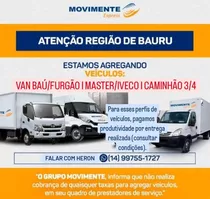 Agrega-se Fiorino, Van, Iveco E Caminhão 3/4 Para Entregas.