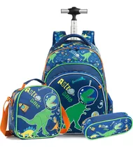 Set De Mochila Con Ruedas Dinosaurio De Usa