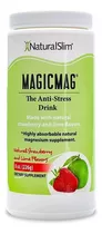 Suplemento En Polvo Natural Slim  Magimag Citrato De Magnesio Sabor Fresa/lima En Pote De 226g