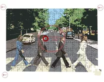 Quebra Cabeça The Beatles 165pcs Bandas De Rock N Roll Arte 