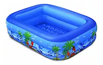 Piscina Inflable Family Pool Niños Rectangular 120cm