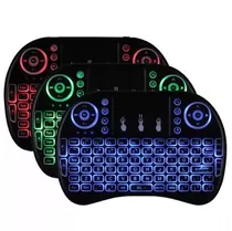 Mini Teclado Wirele Bluetooth Com Luz Pc Tv Ps3 Xbox Boxtv 