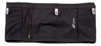 Cinturon De Hidratacion Weis Porta Bastones Simer Belt Color Negro Diseño De La Tela Xxl